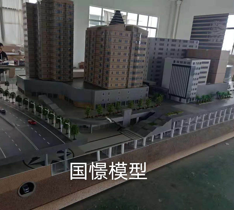 兰西县建筑模型