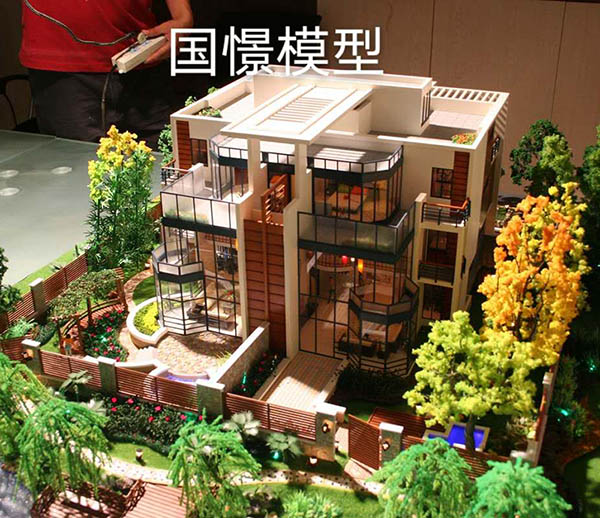 兰西县建筑模型