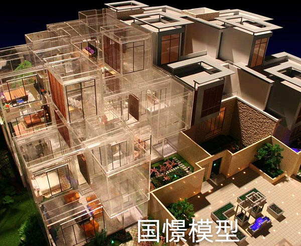 兰西县建筑模型