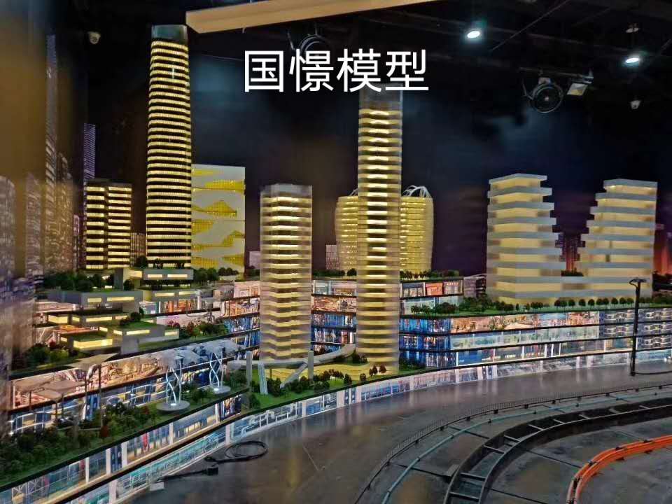 兰西县建筑模型