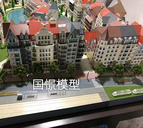 兰西县建筑模型