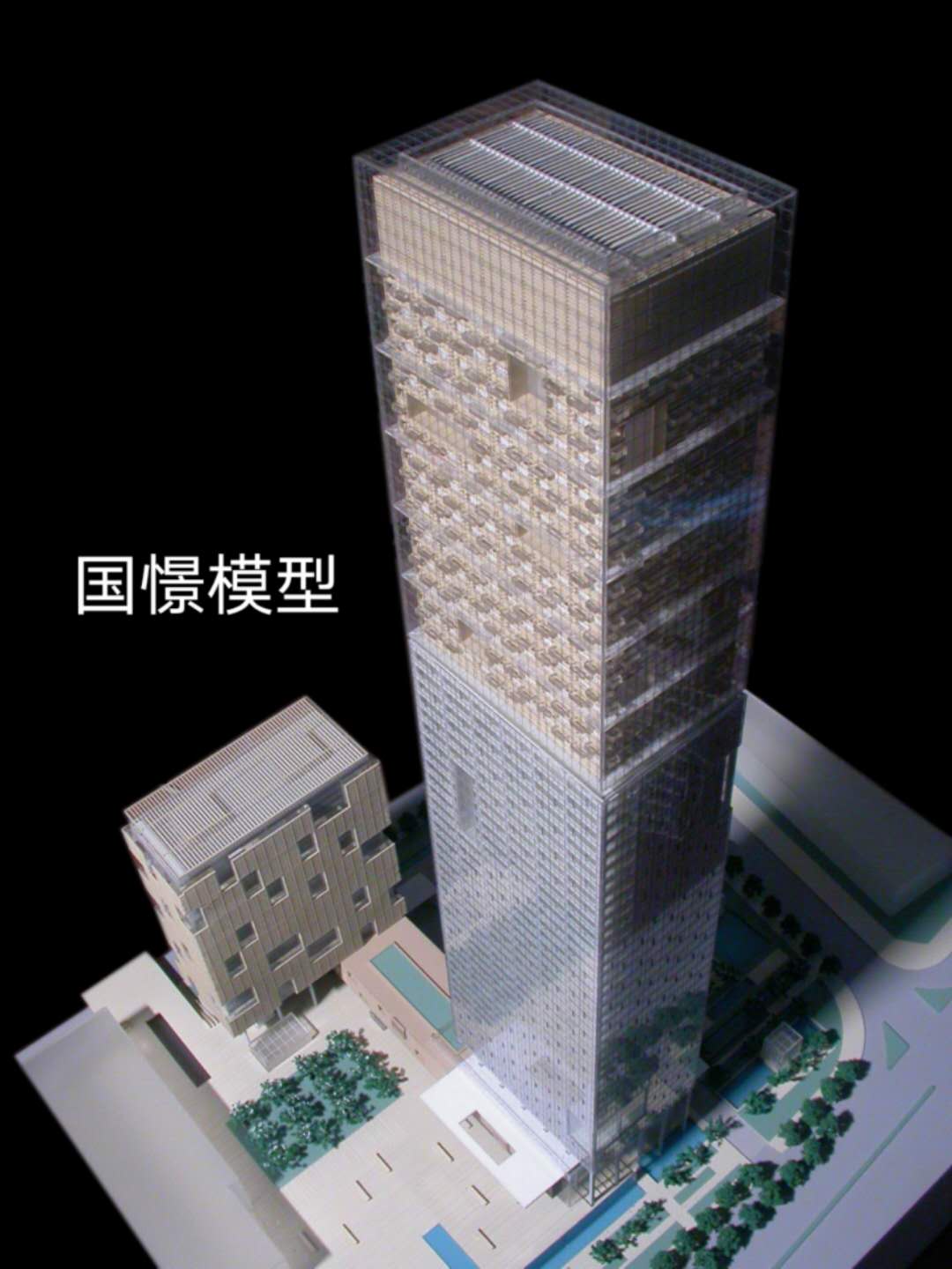 兰西县建筑模型