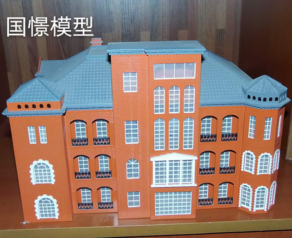 兰西县建筑模型