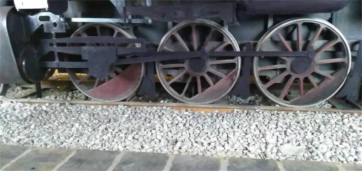 兰西县蒸汽火车模型